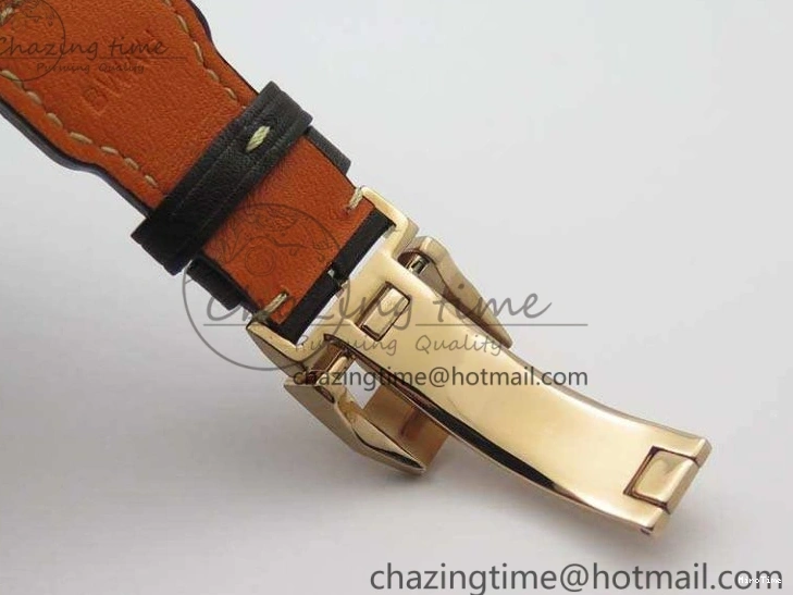 MIROTIME 1227 Big Pilot Real PR IW502701 RG YLF 1:1 Best Edition Blue Dial On Calfskin Strap A Classic 7225